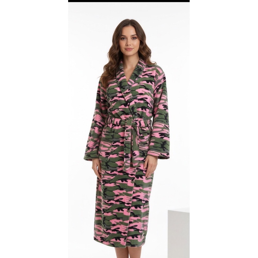 Guide‎ Gear Camouflage Fleece ROBE NO BELT